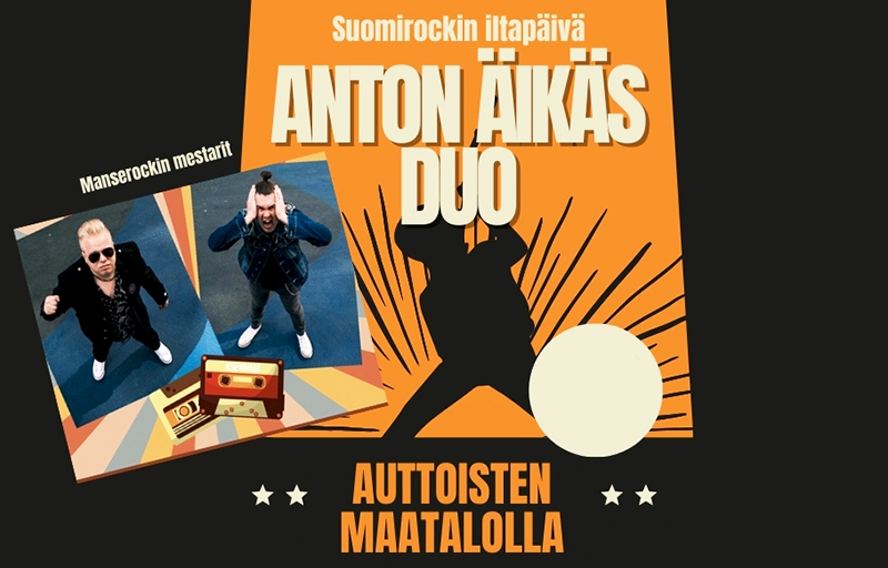 Anton Äikäs Duo. Auttoisten maatalolla.