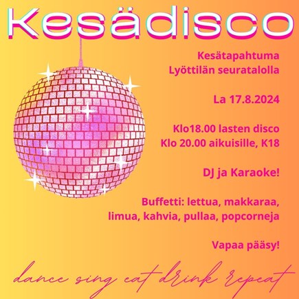 Iitin kesädisco 2024