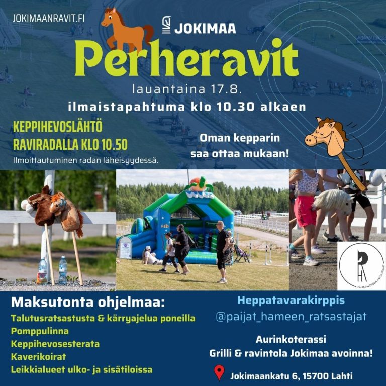 Perheravit Jokimaan ravikeskuksessa 2024