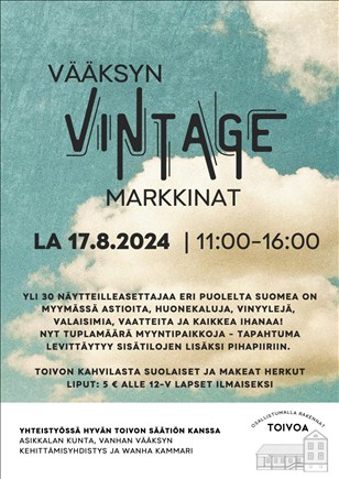 Vääksyn Vintage markkinat 2024